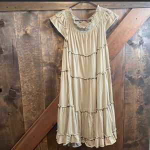 PinkBlush Midi Maternity Dress